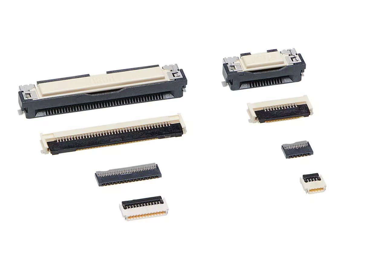 FFC, FPC (Flat Flexible) Connector Assemblies